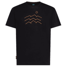 Tričko krátky rukáv Icebreaker Merino Blend 125 Cool-Lite Sphere SS Tee Across the Peaks Men BLACK