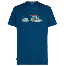 Tričko krátky rukáv Icebreaker Merino 150 Tech Lite SS Tee Transportage Men ATLANTIS