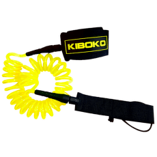 Popruh Kiboko stočený na kotník/koleno Žlutá