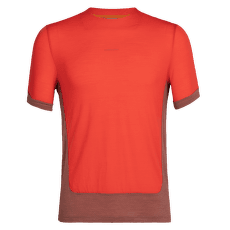 Triko krátký rukáv Icebreaker ZoneKnit SS Tee Men LAVA/GRAPE/CB