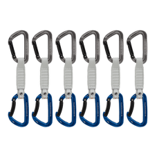 Expreska Komplet Mammut Workhorse Keylock 12 cm 6-Pack Quickdraws Grey-Blue 33275