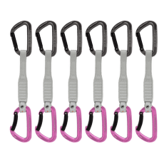Expreska Komplet Mammut Workhorse Keylock 17 cm 6-Pack Quickdraws grey-pink