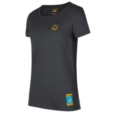 Tričko krátky rukáv La Sportiva CLIMBING ON THE MOON T-Shirt Women Carbon/Giallo