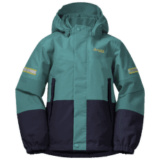Bunda Bergans Oppdal Insulated Youth Jacket Green Oasis/Orion Blue