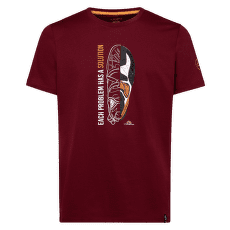 Tričko krátky rukáv La Sportiva SOLUTION T-SHIRT Sangria