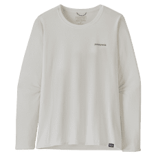 Tričko dlhý rukáv Patagonia Cap Cool Daily Graphic Shirt Waters Long Sleeve Women Boardshort Logo Light Plume Grey: White