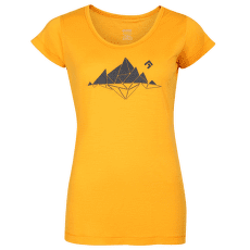 Tričko krátky rukáv Direct Alpine FURRY LADY 1.0 mango (Glacial lake)