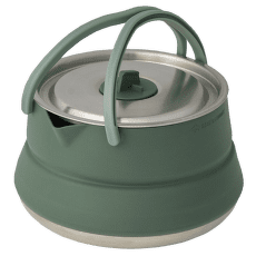 Konvice Sea to Summit Detour Stainless Steel Collapsible Kettle - 1.6L Laurel Wreath Green