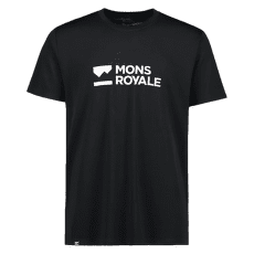 Triko krátký rukáv Mons Royale Icon Merino Air-Con T-Shirt Black