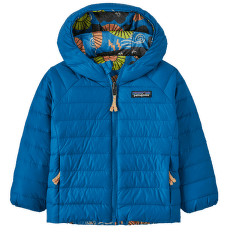 Bunda Patagonia Baby Reversible Down Sweater Hoody Forces of Nature: Vessel Blue