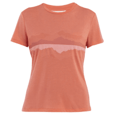 Triko krátký rukáv Icebreaker Merino Core SS Tee Cook Reflected Women TANG