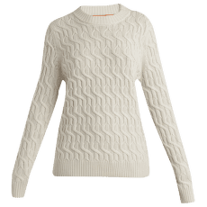 Sveter Icebreaker Merino Cable Knit Crewe Sweater Women UNDYED