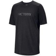 Tričko krátky rukáv Arcteryx Ionia Merino Wool Arc´Word Logo SS Men Black