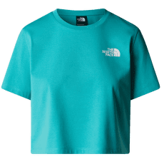 Tričko krátky rukáv The North Face SIMPLE DOME CROPPED SLIM TEE Women E6F VISTULA BLUE