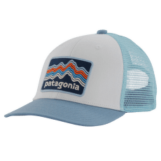 Kšiltovka Patagonia Trucker Hat Kid Ridge Rise Stripe: Light Plume Grey