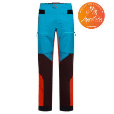 Nohavice La Sportiva SUPERCOULOIR GTX PRO PANT Men Tropic Blue/Cherry Tomato