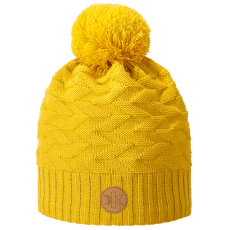 Čepice Kama Knitted Merino beanie Kamakadze AW71 yellow