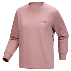 Tričko dlhý rukáv Arcteryx Kragg Cotton Bird Crew LS Women Bliss / Mars