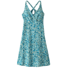 Šaty Patagonia Amber Dawn Dress Women Earthen: Thin Ice