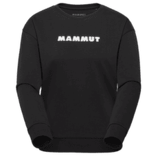Mikina Mammut MAMMUT CORE ML CREW NECK WOMEN LOGO black 0001