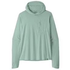 Tričko dlhý rukáv Patagonia Cap Cool Sun Hoody Men Thermal Blue - Thin Ice X-Dye