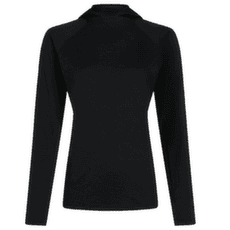 Triko dlouhý rukáv Icebreaker MerinoFine 150 Ace LS Hoodie Women BLACK