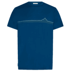 Tričko krátky rukáv Icebreaker Merino 150 Tech Lite SS Tee Range Stripes Men ATLANTIS
