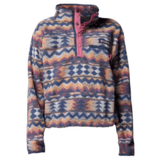 Mikina Columbia Helvetia™ II Printed Cropped Half Snap Women Sea Salt, Retrotree 127
