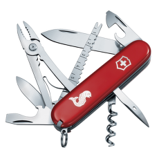 Swiss Army Knife Angler Red