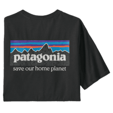Tričko krátky rukáv Patagonia P-6 Mission Organic T-Shirt Men Ink Black