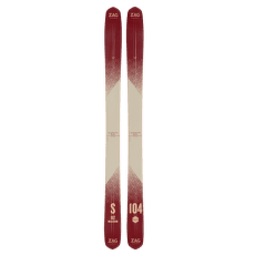 Lyže Zag Skis Slap 104 BURGUNDY/BEIGE