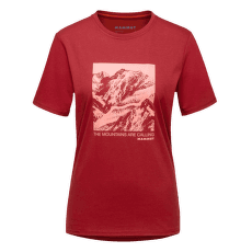 Mammut Core T-Shirt Panorama Women blood red