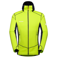 Mikina Mammut Taiss Light ML Hooded Jacket Men Highlime-marine 40231