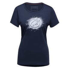 Tričko krátky rukáv Mammut Alnasca Graphic T-Shirt Women marine melange 5784