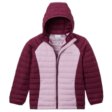 Powder Lite™ Hooded Jacket Girls Marionberry, Aura 616