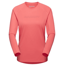 Triko dlouhý rukáv Mammut Selun FL Longsleeve Women Logo salmon 3745