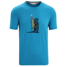 Central Classic SS Tee Otter Paddle Men GEO BLUE
