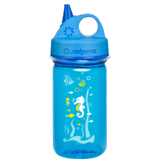 Fľaša Nalgene Grip´n Gulp Sustain Blue w/ Seahorse 2182-3512