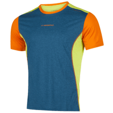 Tričko krátky rukáv La Sportiva Tracer T-Shirt Men Storm Blue/Lime Punch