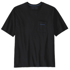 Tričko krátky rukáv Patagonia Boardshort Logo Pocket Responsibili Tee Men Ink Black
