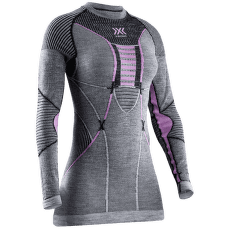 Tričko dlhý rukáv X-Bionic Merino Shirt LG SL Women Black/Grey/Pink
