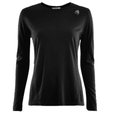 Tričko dlhý rukáv Aclima LightWool Sports Shirt Women Jet Black