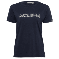 Tričko krátky rukáv Aclima LightWool Tee Logo Women Navy Blazer