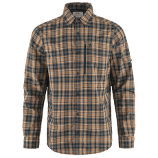 Košeľa dlhý rukáv Fjällräven Abisko Hike Shirt LS Men Dark Navy-Buckwheat Brown