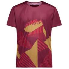 Tričko krátky rukáv La Sportiva COMP T-SHIRT Men Redwood/Savana