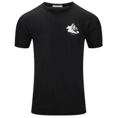 Tričko krátky rukáv Aclima LightWool Tee Mountain Men Jet Black