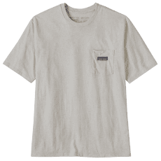 Tričko krátky rukáv Patagonia Daily Pocket Tee Men Birch White