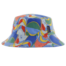Klobouk Patagonia Baby Sun Bucket Hat Swallowtail Geo: Eddy Blue