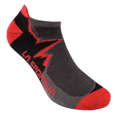 Ponožky La Sportiva Climbing Socks Carbon/Mountain Red