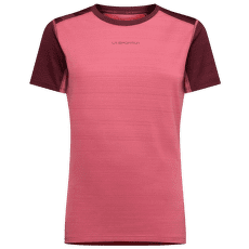 Triko krátký rukáv La Sportiva SUNFIRE T-SHIRT Women Rosebay/Redwood